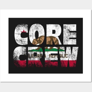 Core Crew Cali Posters and Art